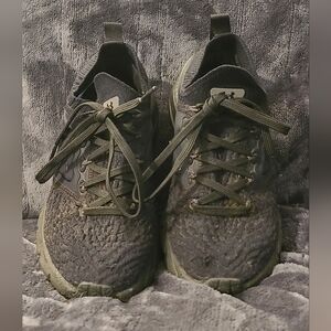 Womens Under Armour all black sneakers, size 6.5